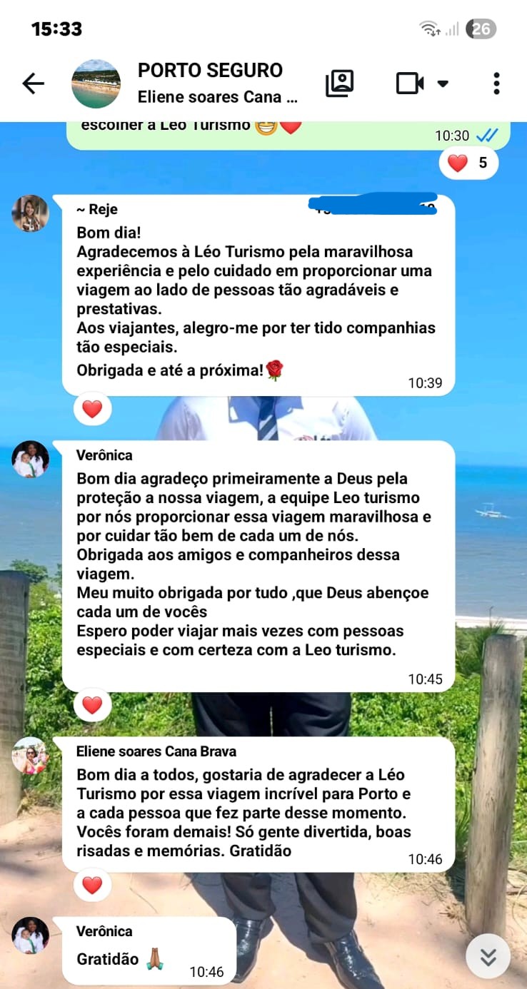 Depoimentos WhatsApp - Porto Seguro 3