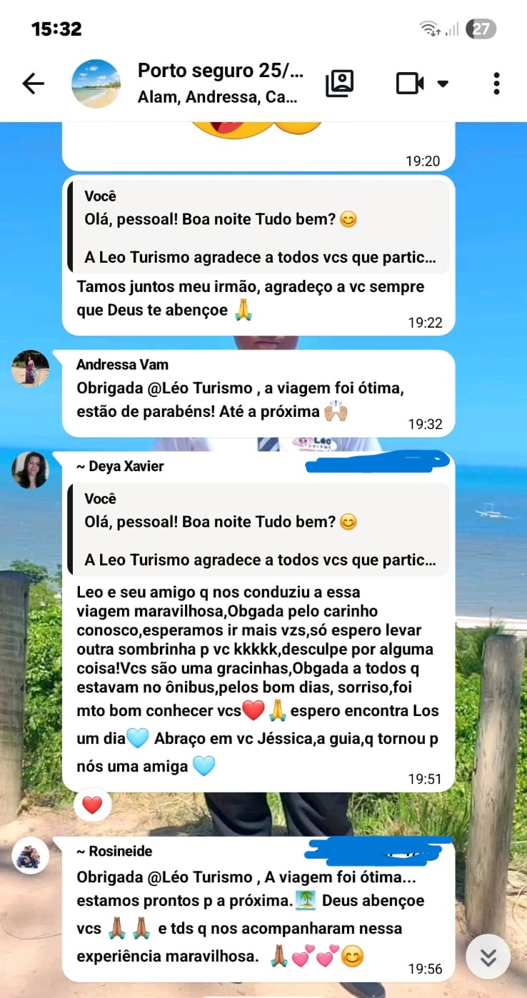 Depoimentos WhatsApp - Porto Seguro 4