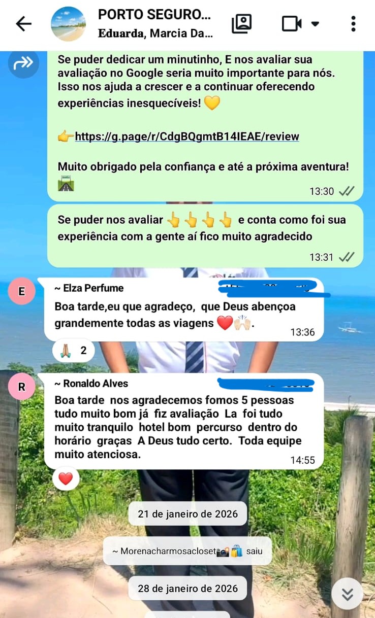 Depoimentos WhatsApp - Porto Seguro 6